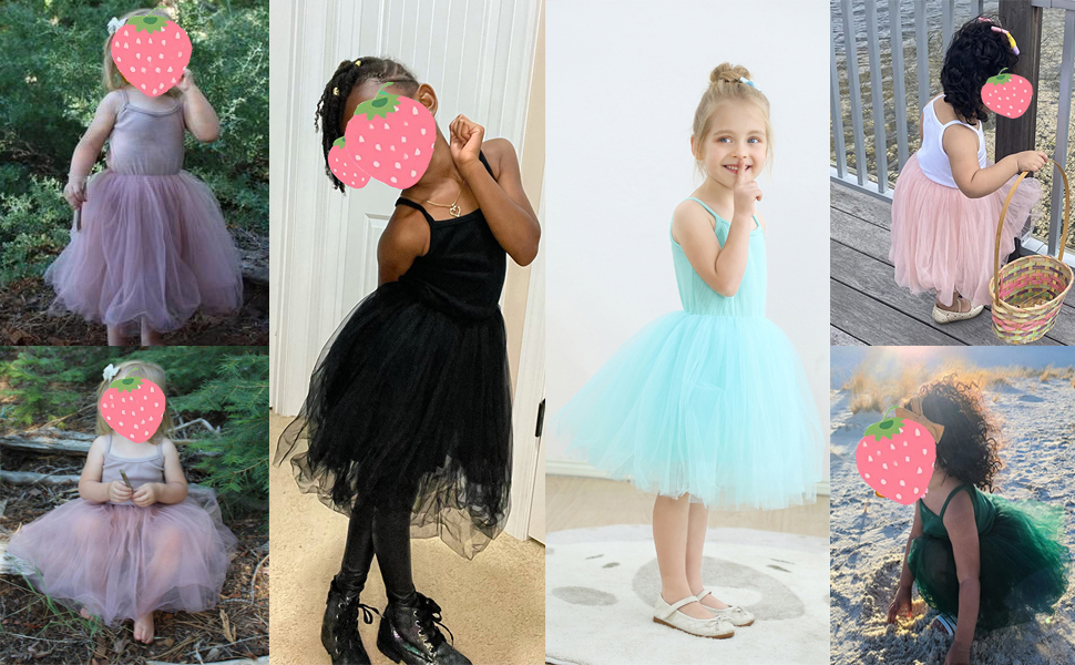 BGIRNUK Baby Girls Tutu Dress Sleeveless Toddler Princess Tulle Sundress BGIRNUK Baby Girls Tutu Dress Sleeveless Toddler Princess Tulle Sundress