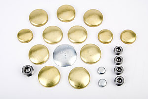 Cam Bearings & Brass Freeze Plug Set Compatible with 1957-1978 Chrysler 273 318 340 360 Cam Bearings & Brass Freeze Plug Set Compatible with 1957-1978 Chrysler 273 318 340 360