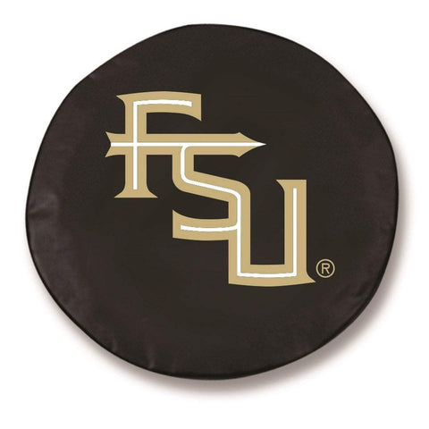 Holland Bar Stool Co Florida State Seminoles HBS Head Black Fitted Car Tire Cover Holland Bar Stool Co Florida State Seminoles HBS Head Black Fitted Car Tire Cover
