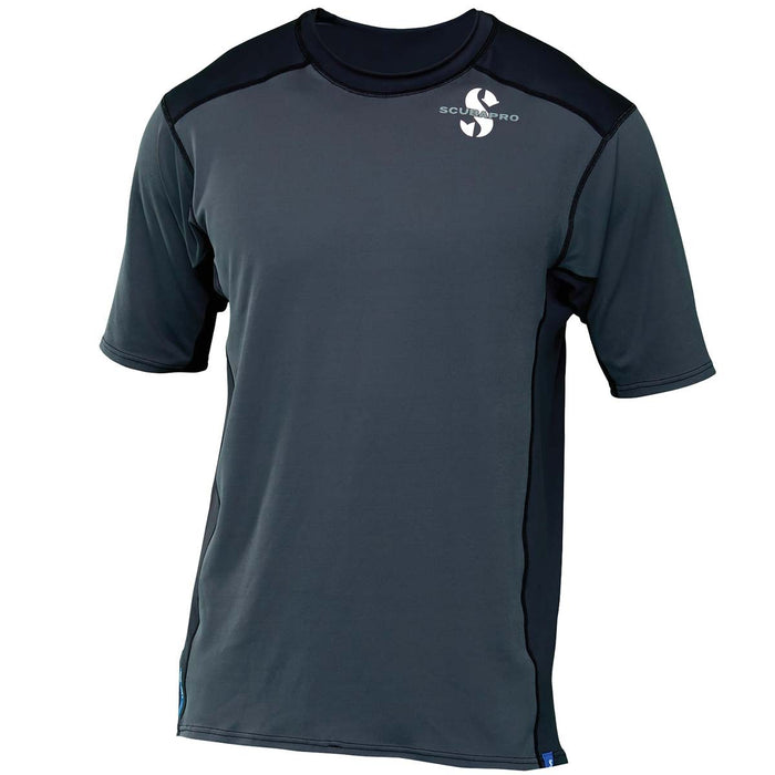 Scubapro Men's UPF 50 Channel Flow Short Sleeve Rash Guard Scubapro Men's UPF 50 Channel Flow Short Sleeve Rash Guard